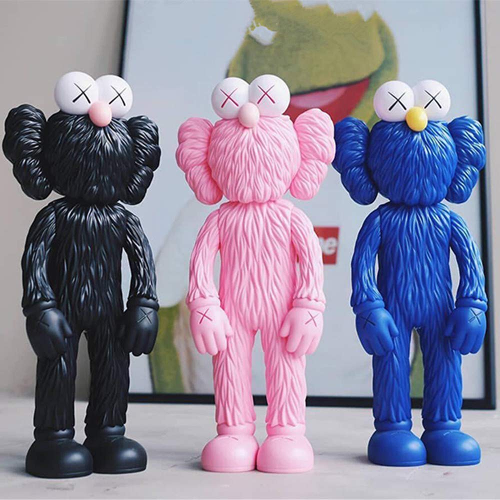 KAWS Figure カウズ フィギュア 30cm Amazon.co.jp: fun0199 カウズメディコムトイフィギアブラウン