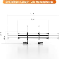 Areyourshop Autó Kutyarács Univerzális Védőrács Csomagtartóhoz 32-55x80-145cm 4