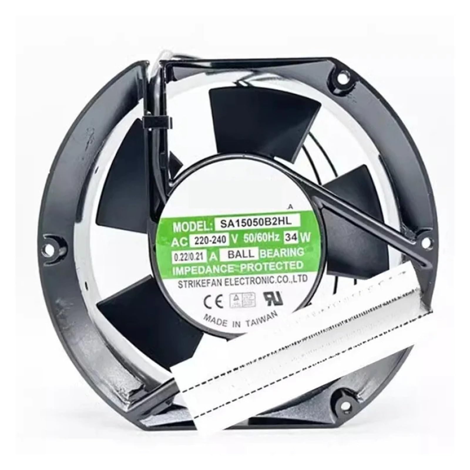 OSHZIKJII SA15050B2HL AC220V-240V 0.22/0.21A 34W 17CM Cooling Fan