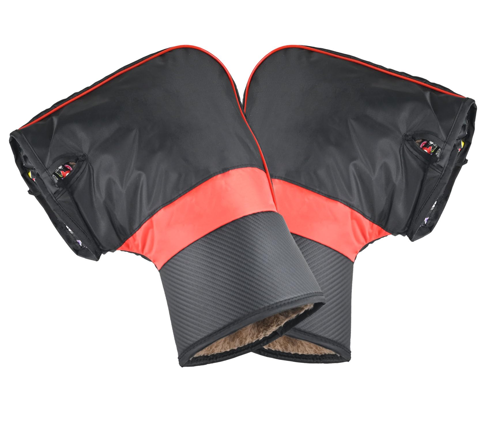Guants Moto Imperméables Et Chauds Taille L - Noir - Certification 13594:2015