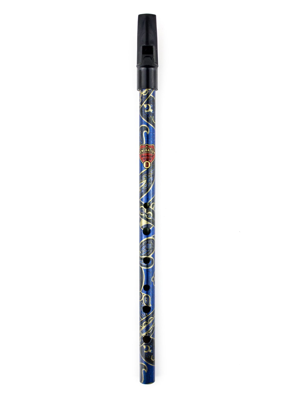 GEWA Flageolet Boho Whistle Stimmung D, blau