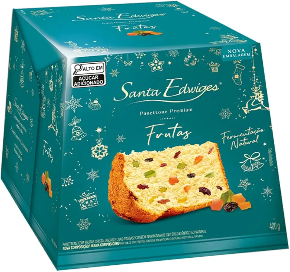 Santa Edwiges Panettone Frutas 400G Premium