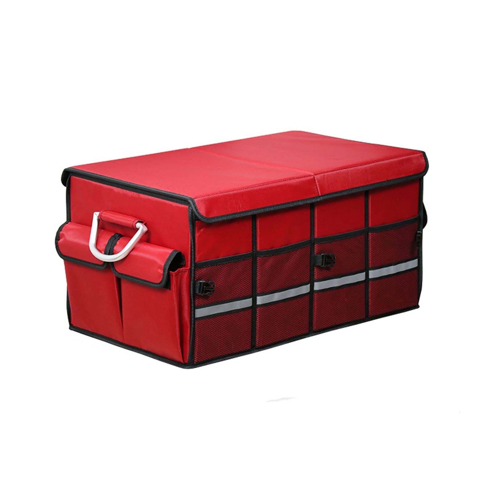 Dfrywdgsey Red Large Capacity Car Trunk Organizer(Red)