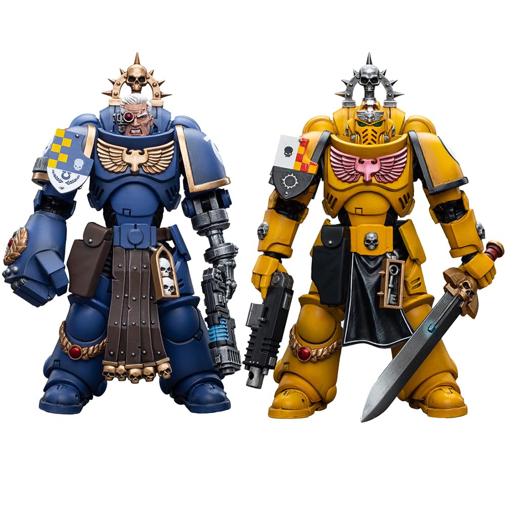 Joytoy Warhammer 40K Mecha 1/18 Action Figures Mecha Ultramarines/Imperial Fists Power Fist Set