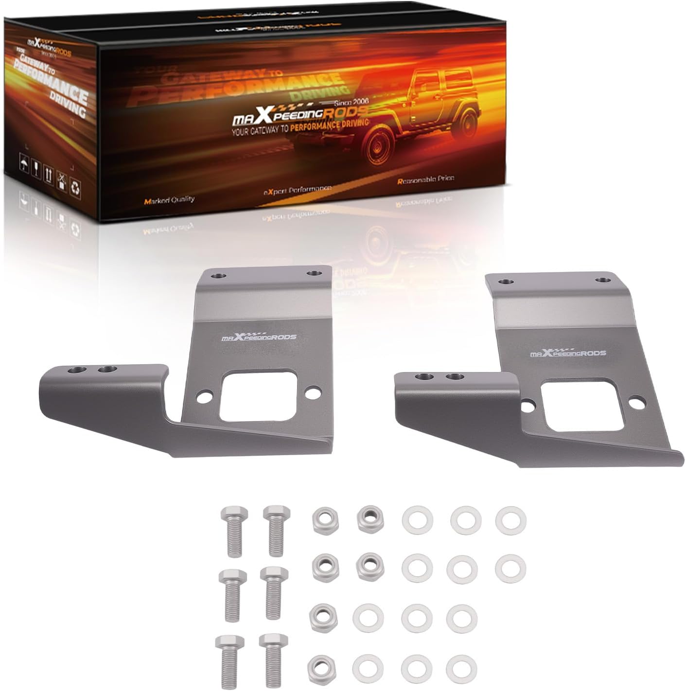 maXpeedingrods Shock Mount Extensions Kit for Chevy/GMC C1500 1988-1998