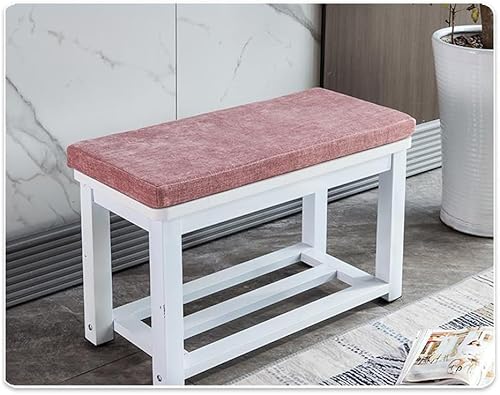 Miniatura 5 de YUURO Lujoso cojín de banco de chenilla tamaño personalizado, almohadilla gruesa de espuma de alta densidad, cojín de banco de jardín súper suave,