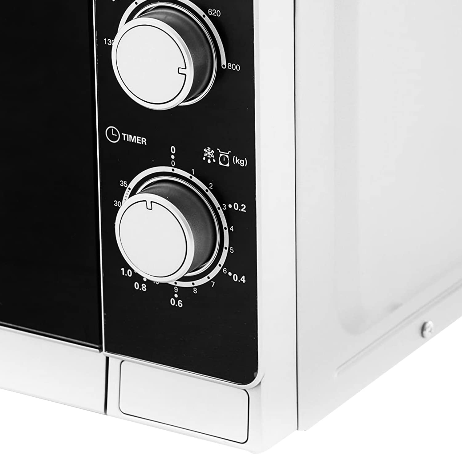 Sharp R-600WW Blat mikrofalowy kombinowany 20L 800W czarny, biały mikrofalówka - mikrofalówka (blat, mikrofalówka kombinowana, 20 L, 800 W, obrotowy, czarny, biały)