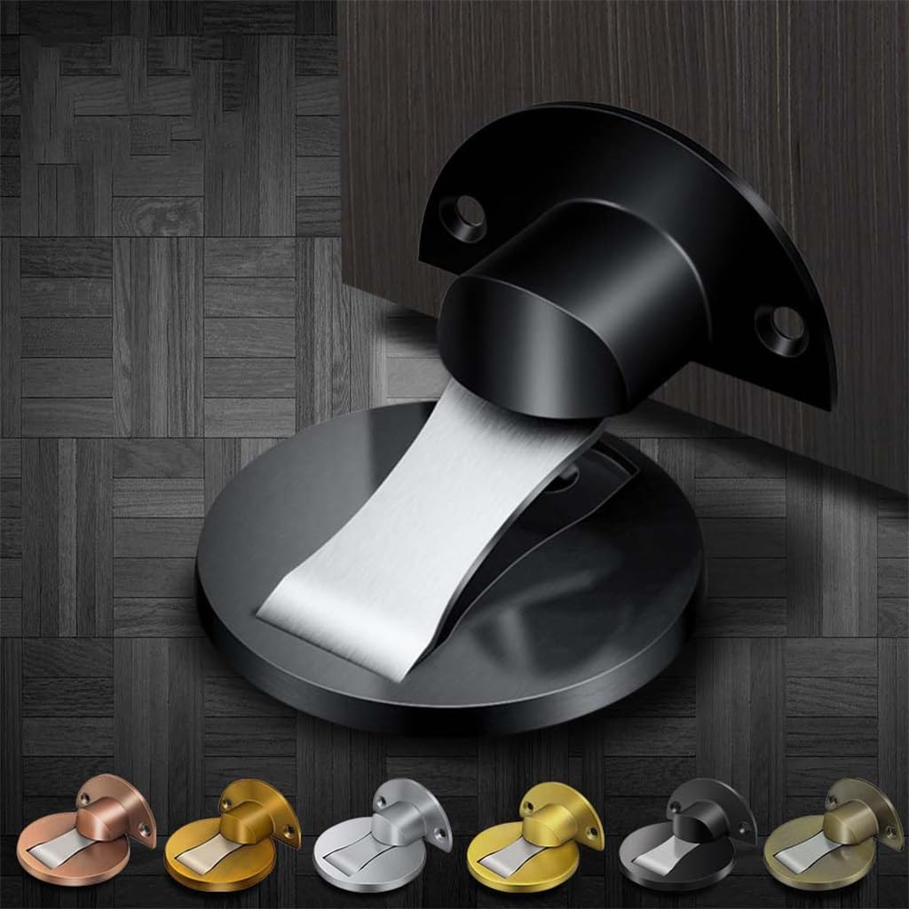 Strong Magnetic Door Suction Dark File Hotel Collision Device Without Hole Ground image 2