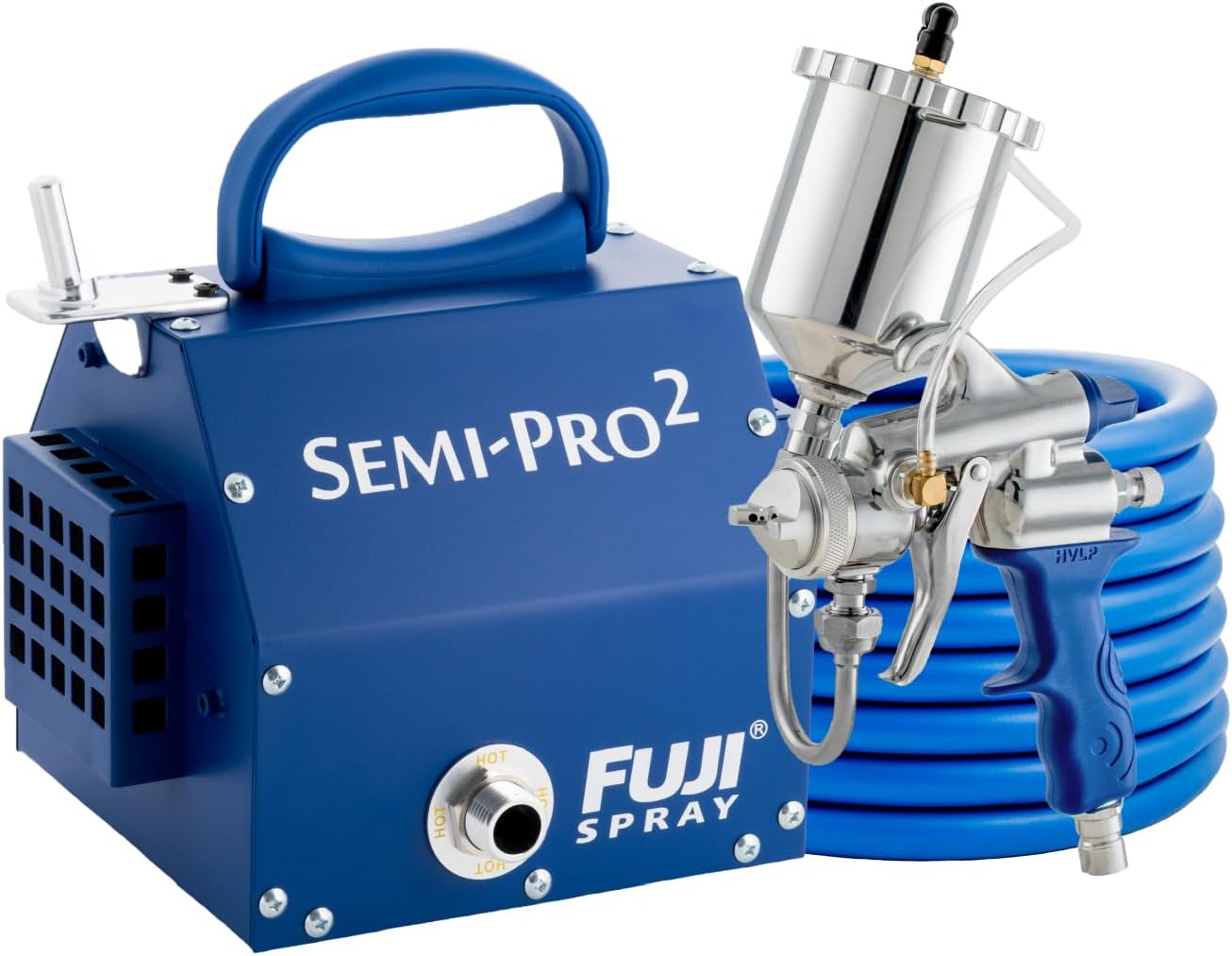 2203G Semi-PRO 2-Gravity HVLP Spray System, Blue