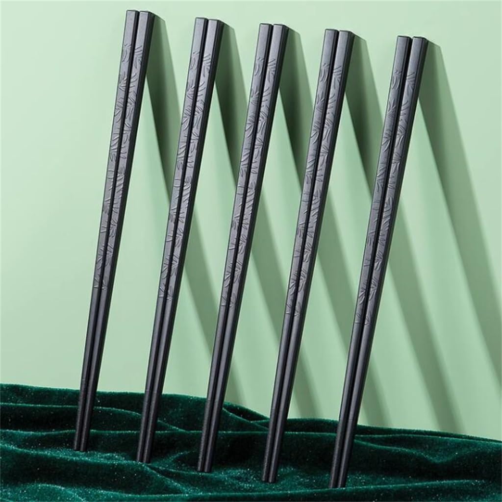 Comssed Alloy Chopsticks Chinese Household High Temperature Anti-skid Commercial Use