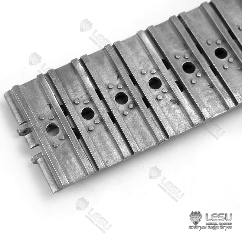 TOUCAN RC HOBBY 1/14 Scale LESU Carter 374 Excavator Tracks Metal Parts Handmade DIY Bulldozer Truck Model Tank