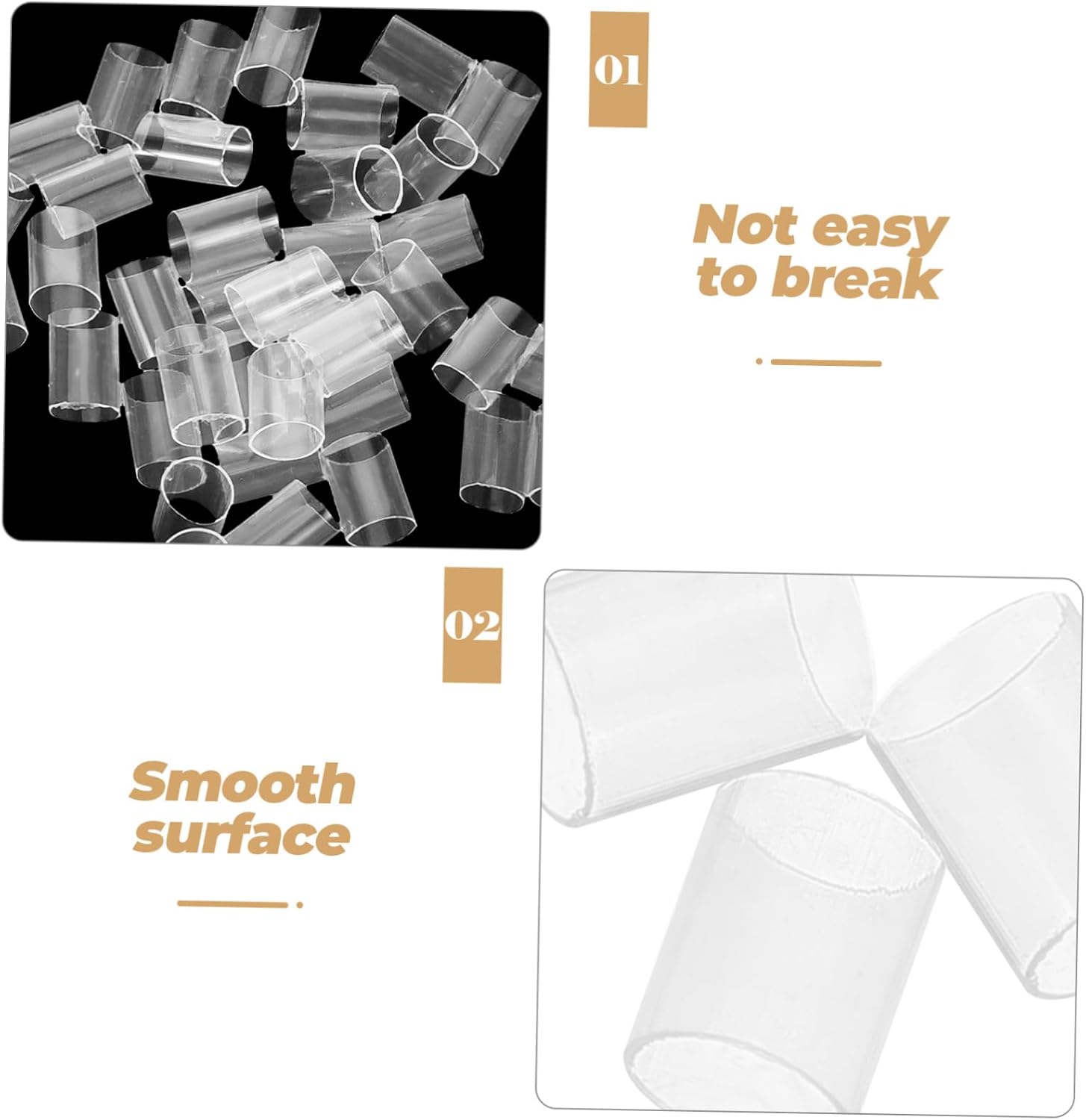 Ciieeo 1pack Pe Pipe Filling Pillow Stuffing High Elasticity Transparent Inserts for Comfortable Support for Accent Pillows Couch Cushions and Beanbags