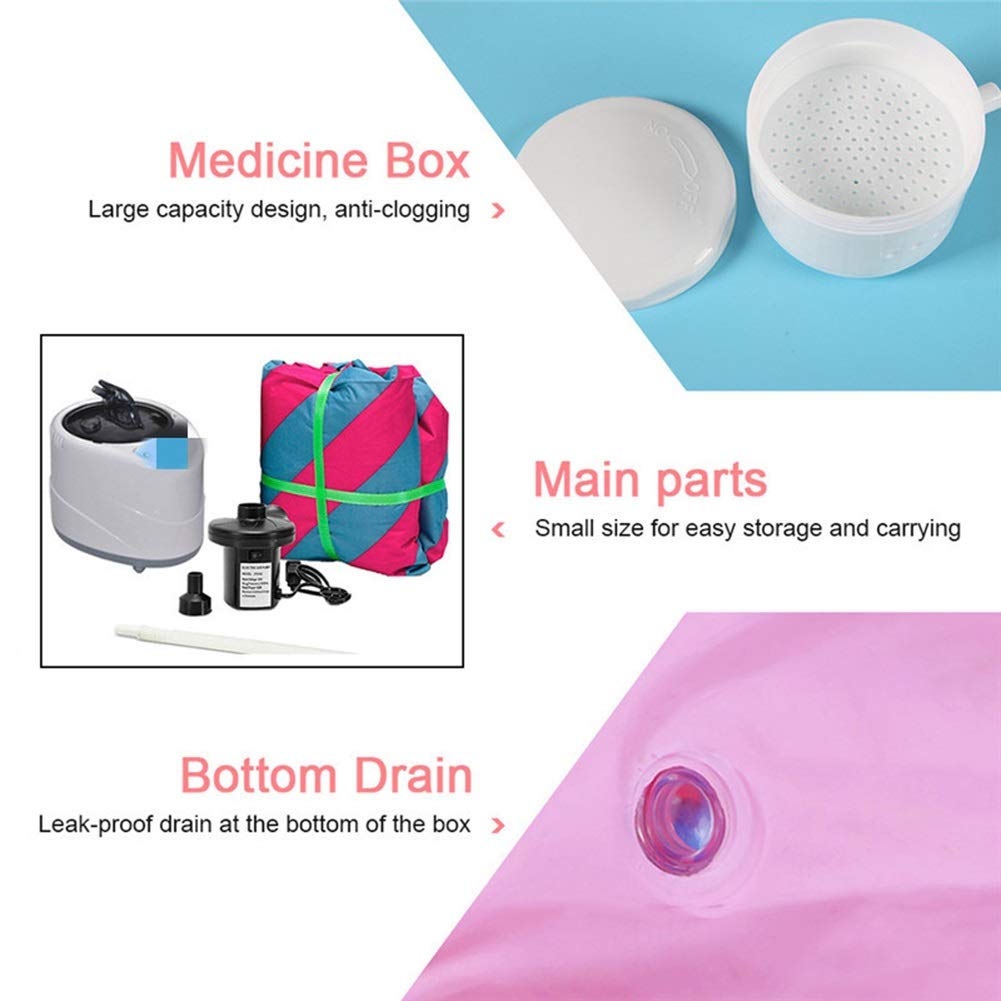 Inflatable Steam Sauna Tent 2L Portable Sauna Steam Bath Lose Weight