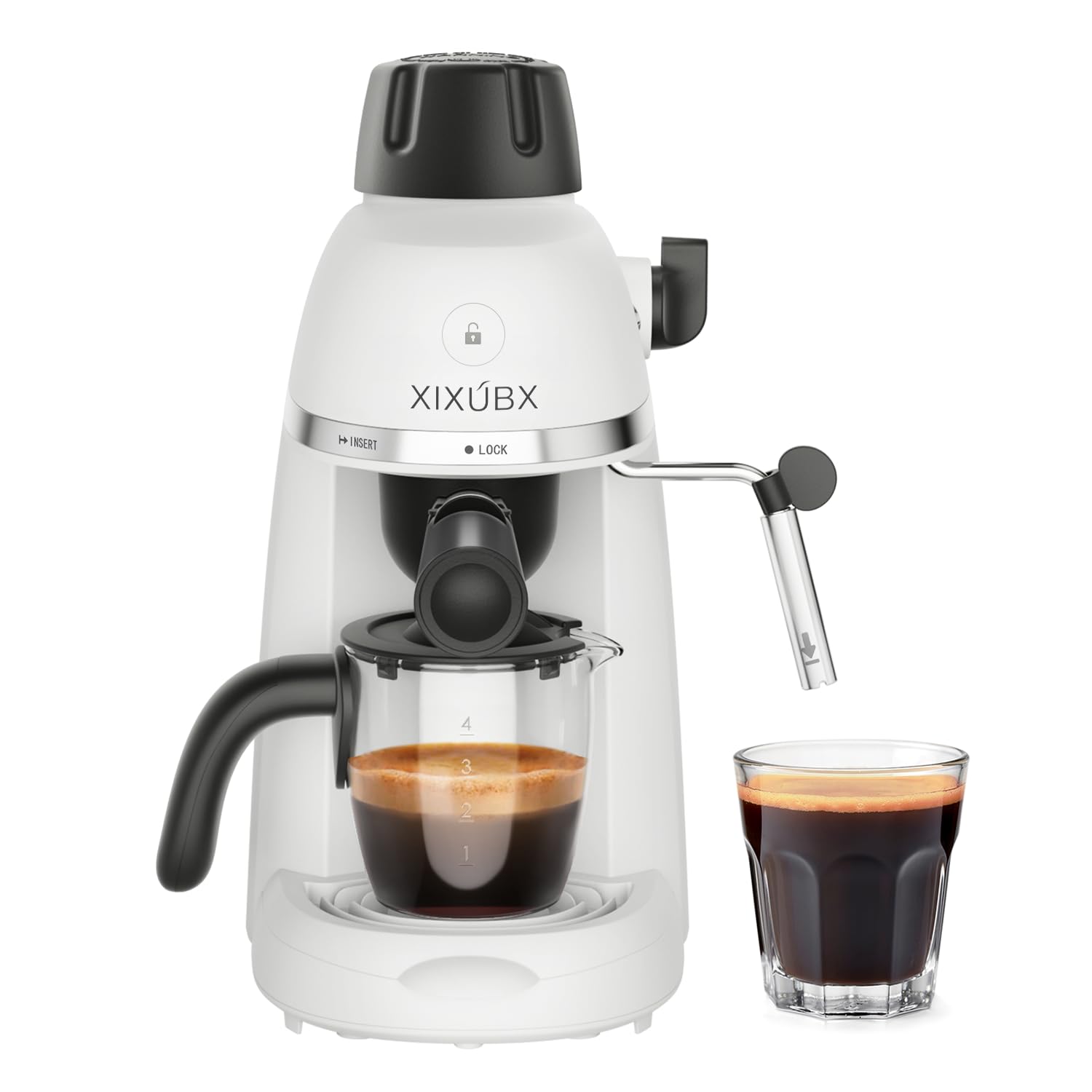 XIXUBX Compact Espresso and Cappuccino Machine