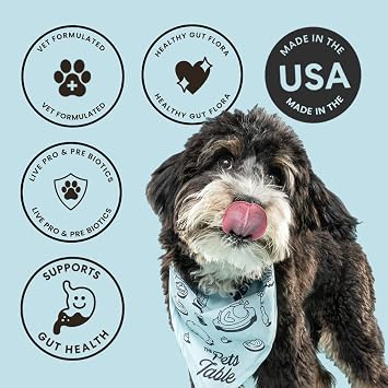 The Pets Table Probiotic Soft Chews Supplements, Duck Flavor, 60 Chews