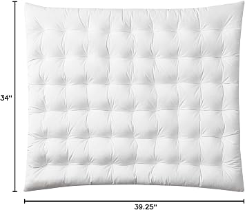 DormCo Rainha Cushion Tufted College Headboard - White Velvet