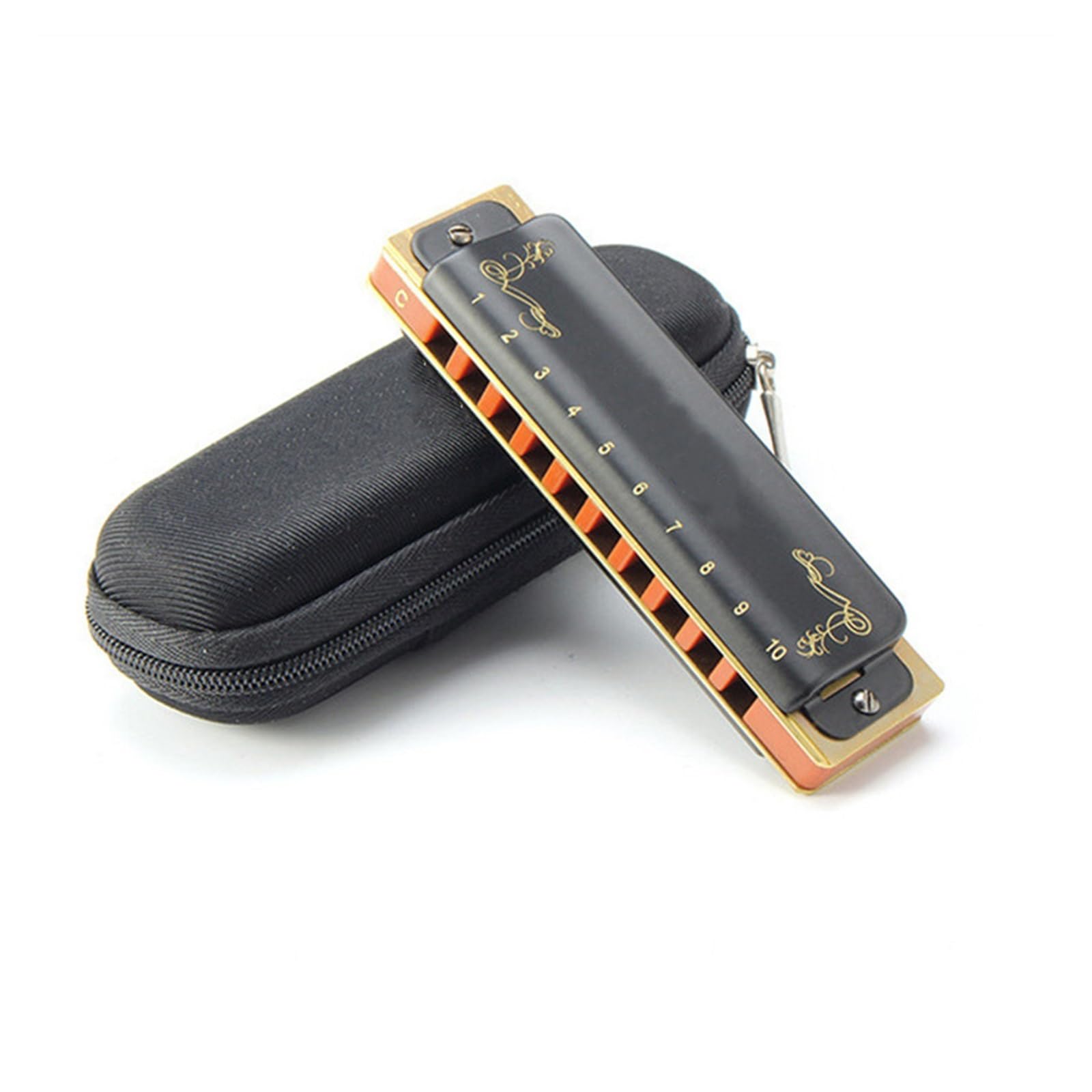 Mundharmonikas Professionelles 10-Loch-Musikinstrument, Das Mundharmonika Unterrichtet