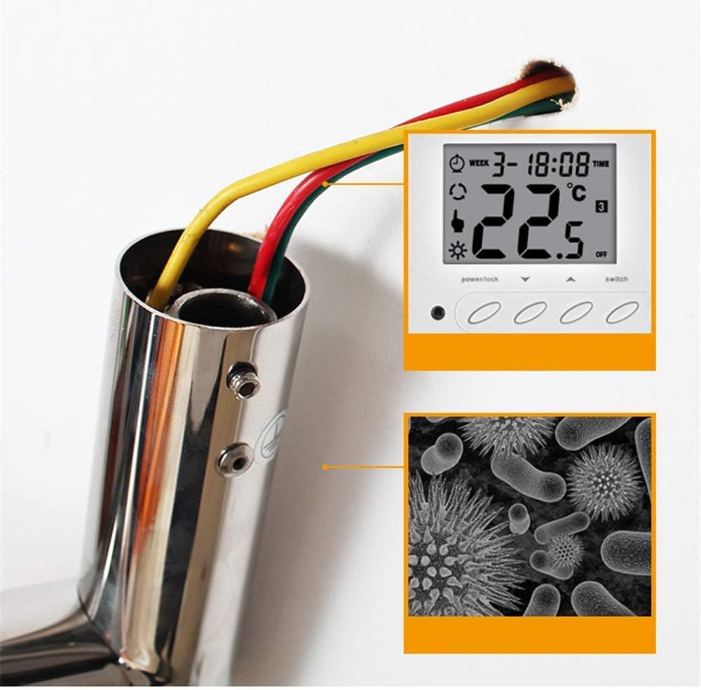 APUM Heated Towel Rack, Towel Warmer, Wall Mounted Stainless Steel Towel Heater for Home Bathroom, Electric Towel Warmer and Drying Rack,Electric Towel Warmer