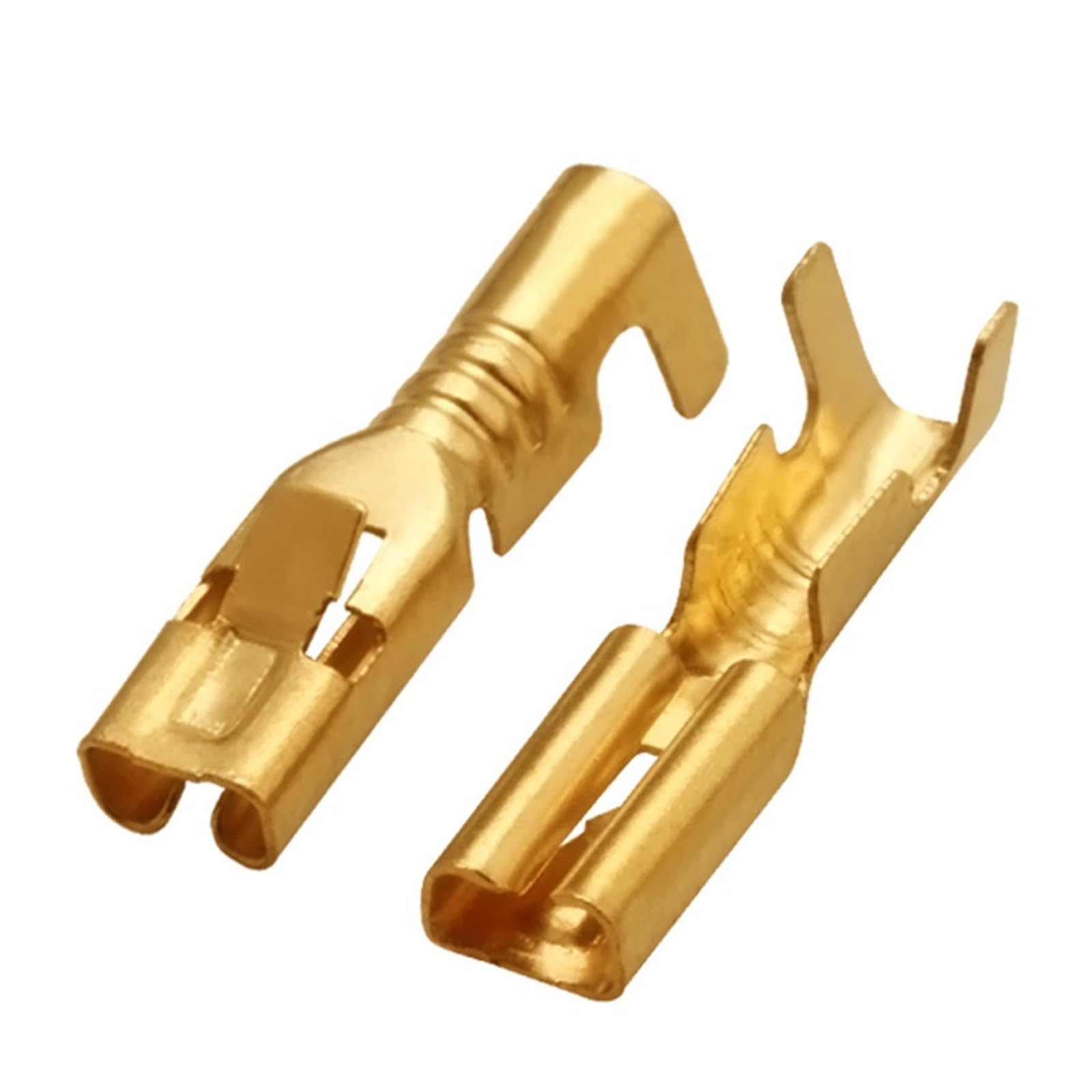 Terminal de coche 2,8mm y conector hembra DJ621 en latón chapado en oro para cableado automotriz