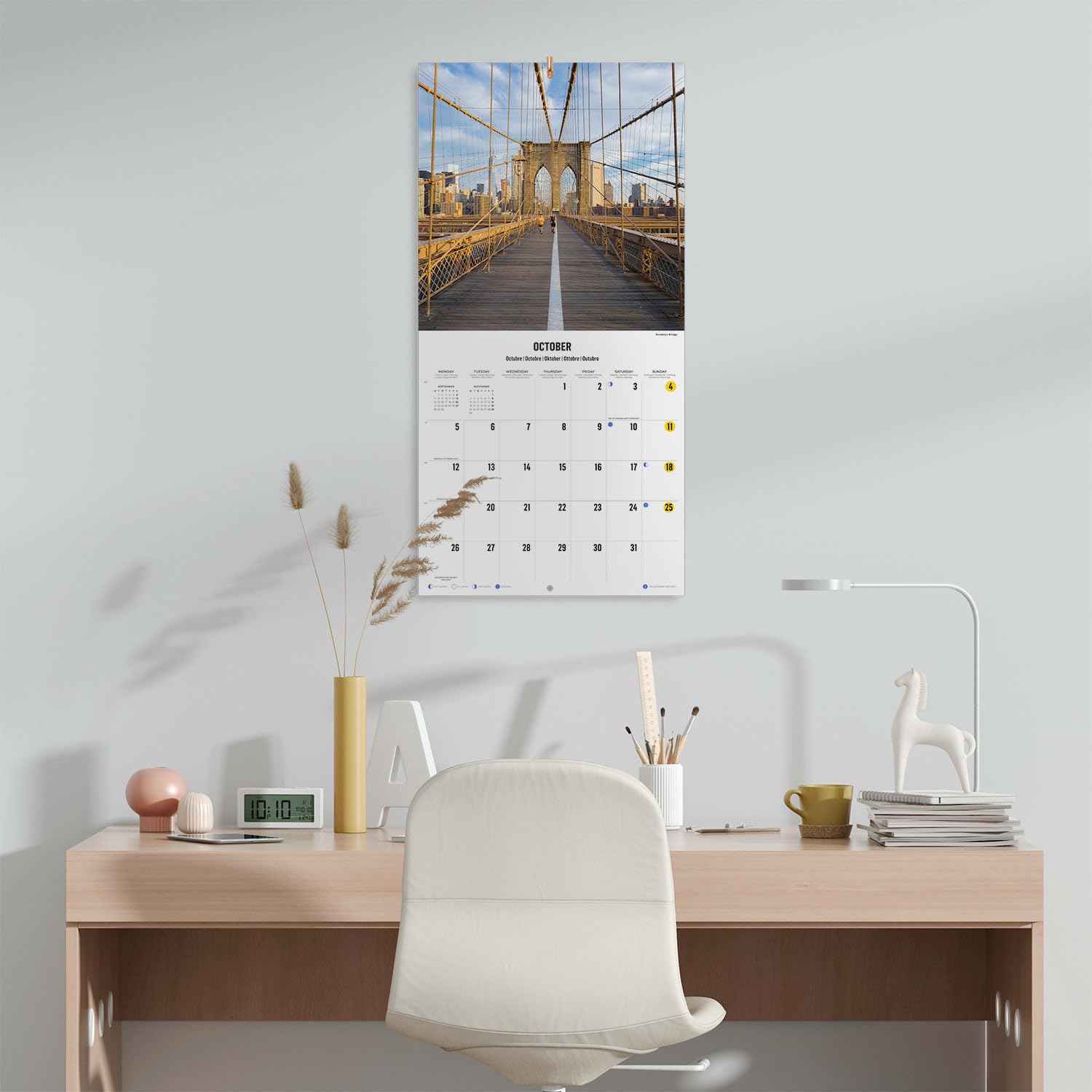 Grupo Erik Wall Calendar 2026 - Paris Calendar 2026 | Square 30 X 30 Cm - 12 X 12 Inches Wall Planner, Family Planner Month To View | Travel Gifts For Friends - View #5