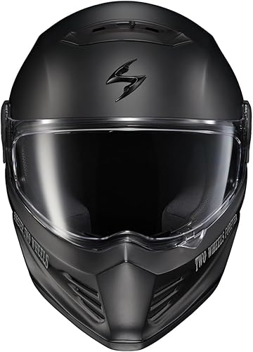 Miniatura 3 de ScorpionEXO Covert FX - Casco integral para motocicleta de adulto estilo Street Fighter con bolsillos para altavoces con Bluetooth, certificación