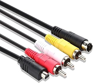 Guy-Tech AV A/V Audio Video TV Cable/Cord/Lead Compatible with Handycam HDR-CX100/v/e CX100/b/l