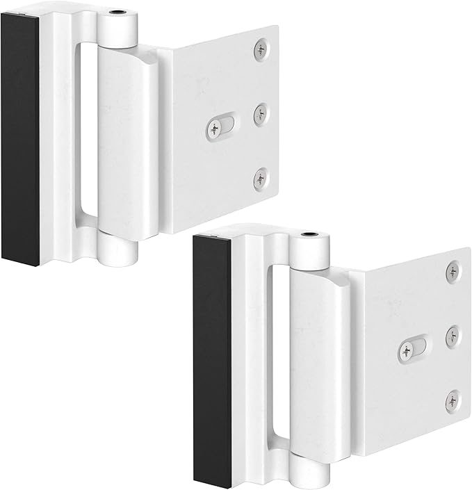 Door Lock for Extra Home Security & Protection (2Pack) Child Proof