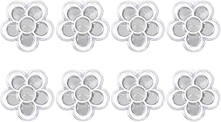 Beaupretty Caja de maquillaje portátil de 6 r...