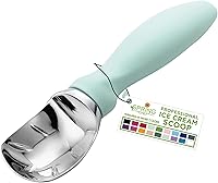 Vista 1 de Spring Chef - Cuchara de helado de metal resistente - Cuchara de helado apta para lavavajillas - Pala de helado comercial - Utensilios de cocina