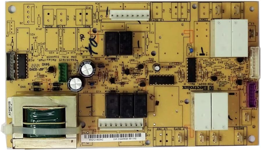 CoreCentric Remanufactured Range Oven Relay Control Board Replacement for Frigidaire 316443932