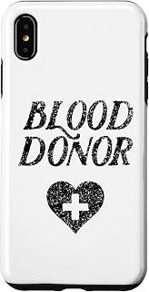 iPhone XS Max Blood donor Donation Plasma Transfusion Case