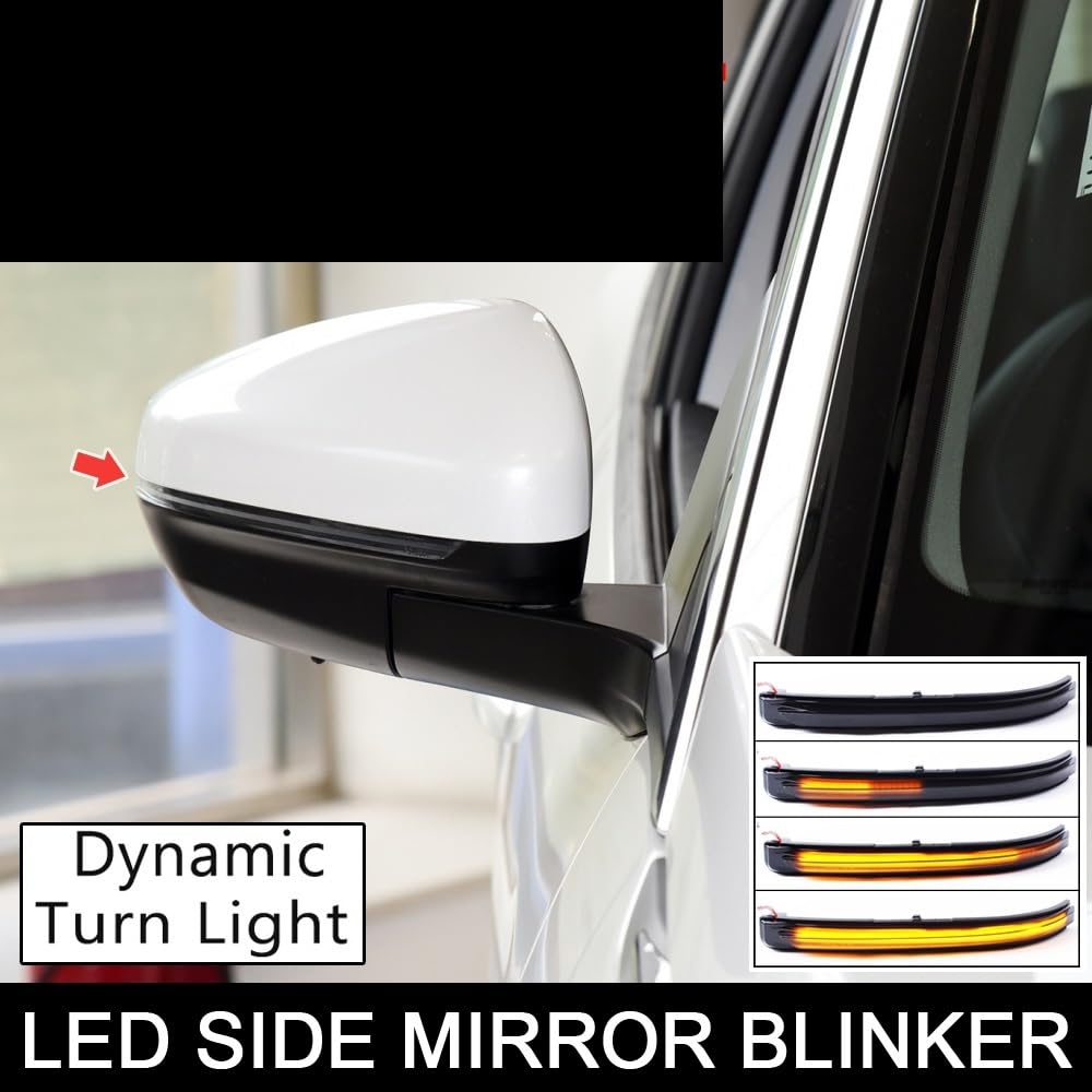Para Citroen Para C5 Aircross 2017-2021 2 Uds Señal De Dinámica LED Indicador De Espejo Lateral Luz Intermitente Accesorios De Coche intermitentes dinámicas