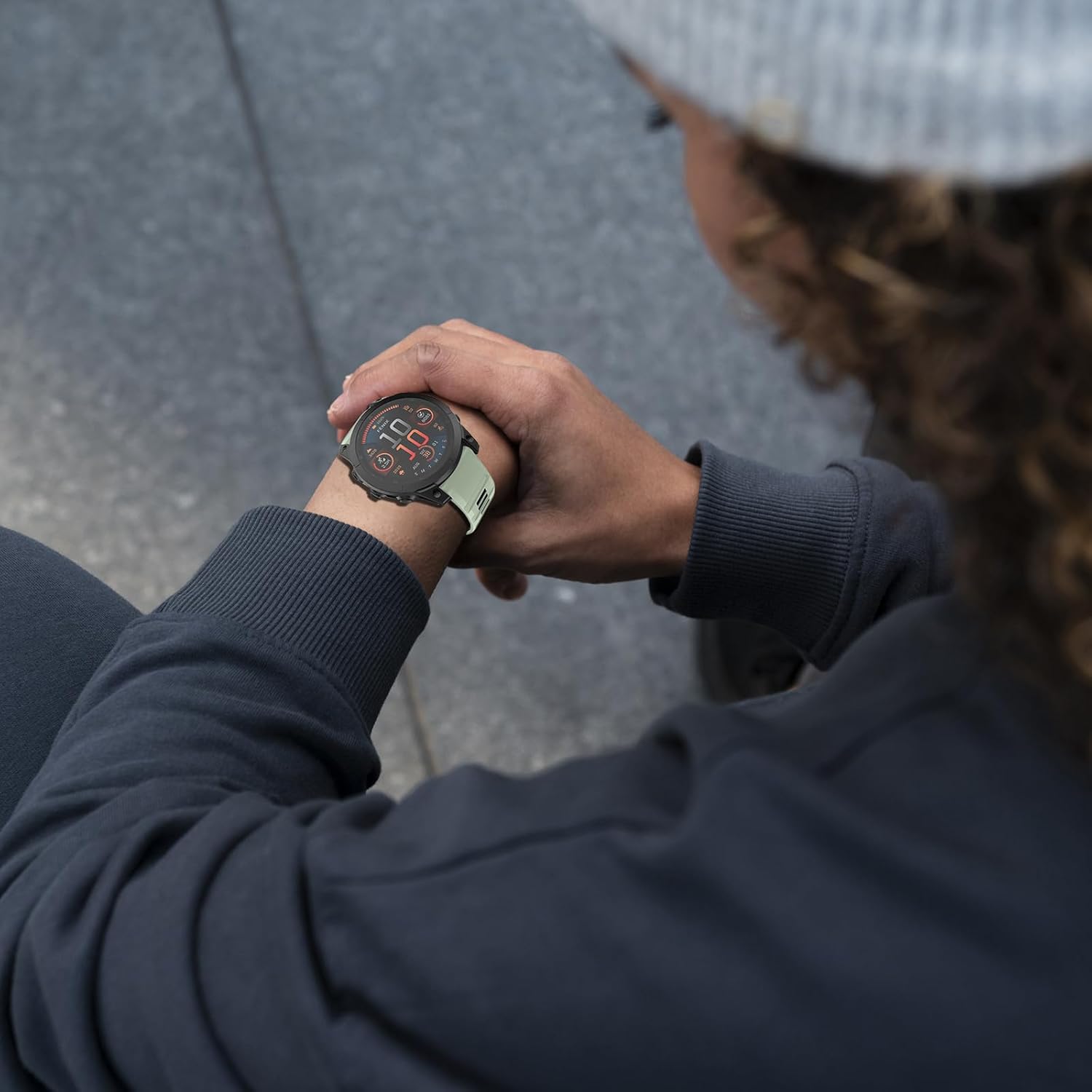 Watch Band for Garmin Fenix 8 47mm/Fenix 7 Pro/Fenix 7/Fenix 6 Pro/Fenix 6/Fenix 5/Epix Pro 47mm/Fenix E, 22mm Silicone QuickFit Band - Image 7