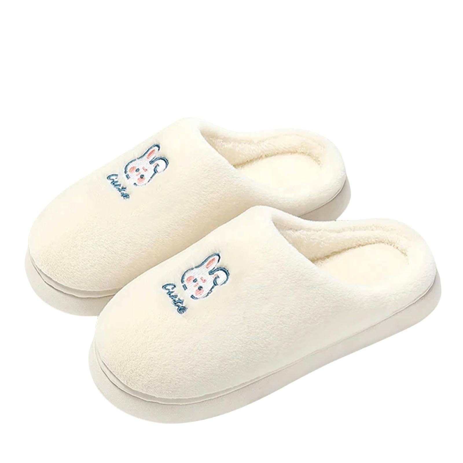 MdybF Kapcie Unisex Kapcie Wewnętrzne Ciepłe Buty Domowe Miękka Gruba Podeszwa Kobiety Męskie Buty Dwufunkcyjne