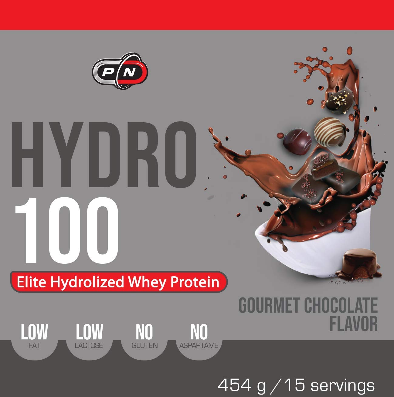 Pure Nutrition HYDRO 100 WHEY HYDROLYSAT Protein Pulver|Molkenproteinpulver Drink|Molkepulver Muskelaufbau Low Carb Fat Stevia|Schoko Cookies Molke Eiweiß|Premium German Qualität|15|30|60 Portionen