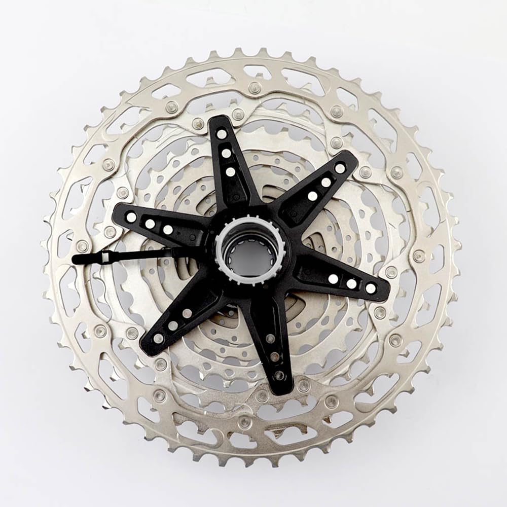 DEORE CS-M5100 - Pignone per cassetta compatibile con Shimano a 11 velocità, 11-42T, 11-51T, ruota libera unisex, per mountain bike da adulto