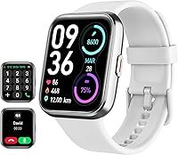 Vista 12 de Tensky Reloj inteligente para mujer, Android y iPhone, Alexa integrado, pantalla táctil de 1.8 pulgadas, rastreador de actividad física