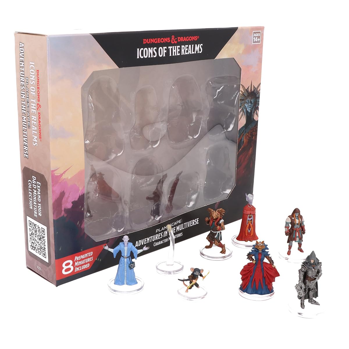 WizKids D&D Icons of The Realms: Planescape: Adventures in The Multiverse - Miniature Personaggi Boxed Set Minis | Figure dipinte