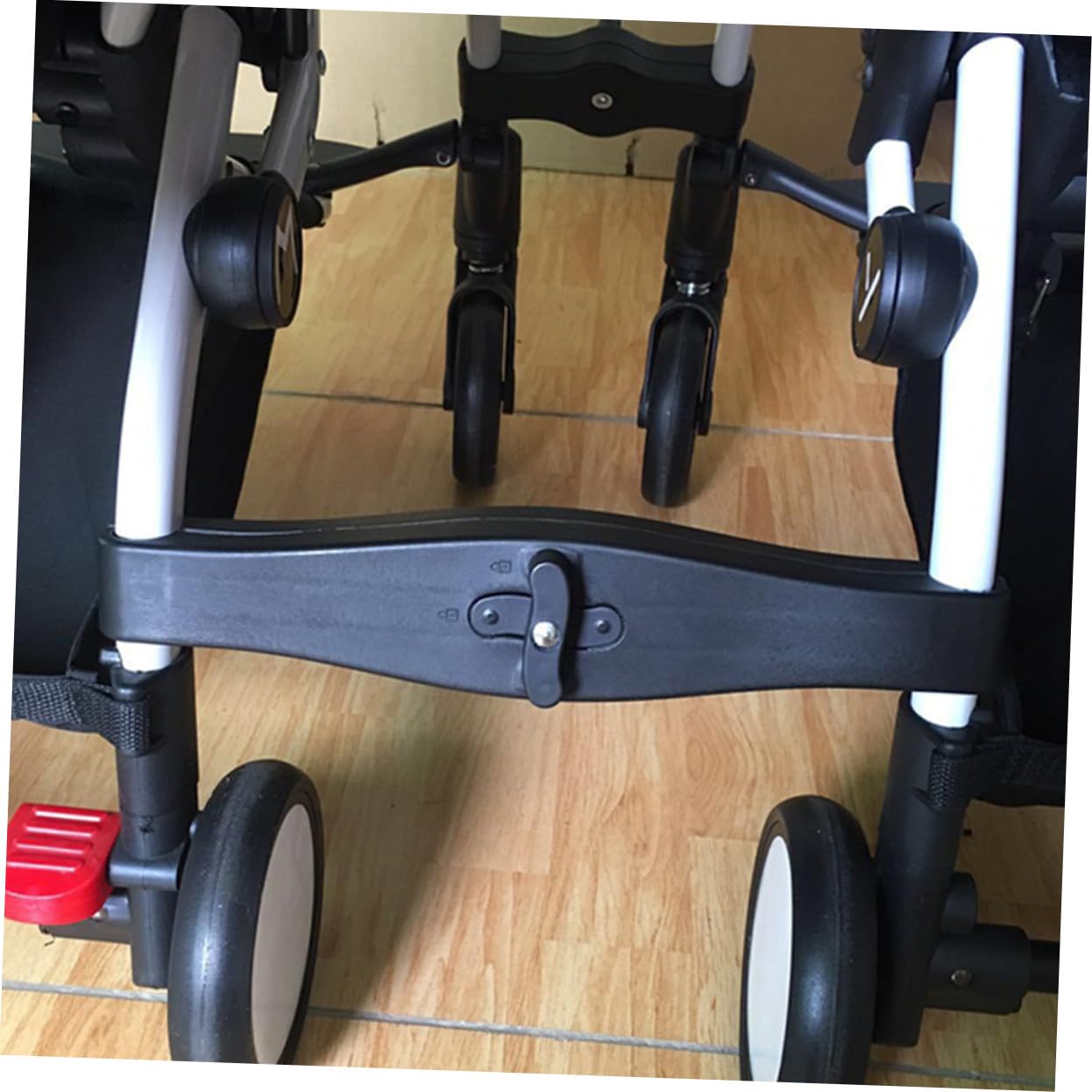 3pcs Stroller Connector Pushchair Adapter for Twins Twin Accessories Connect Double Stroller Easily Lightweight PP Material