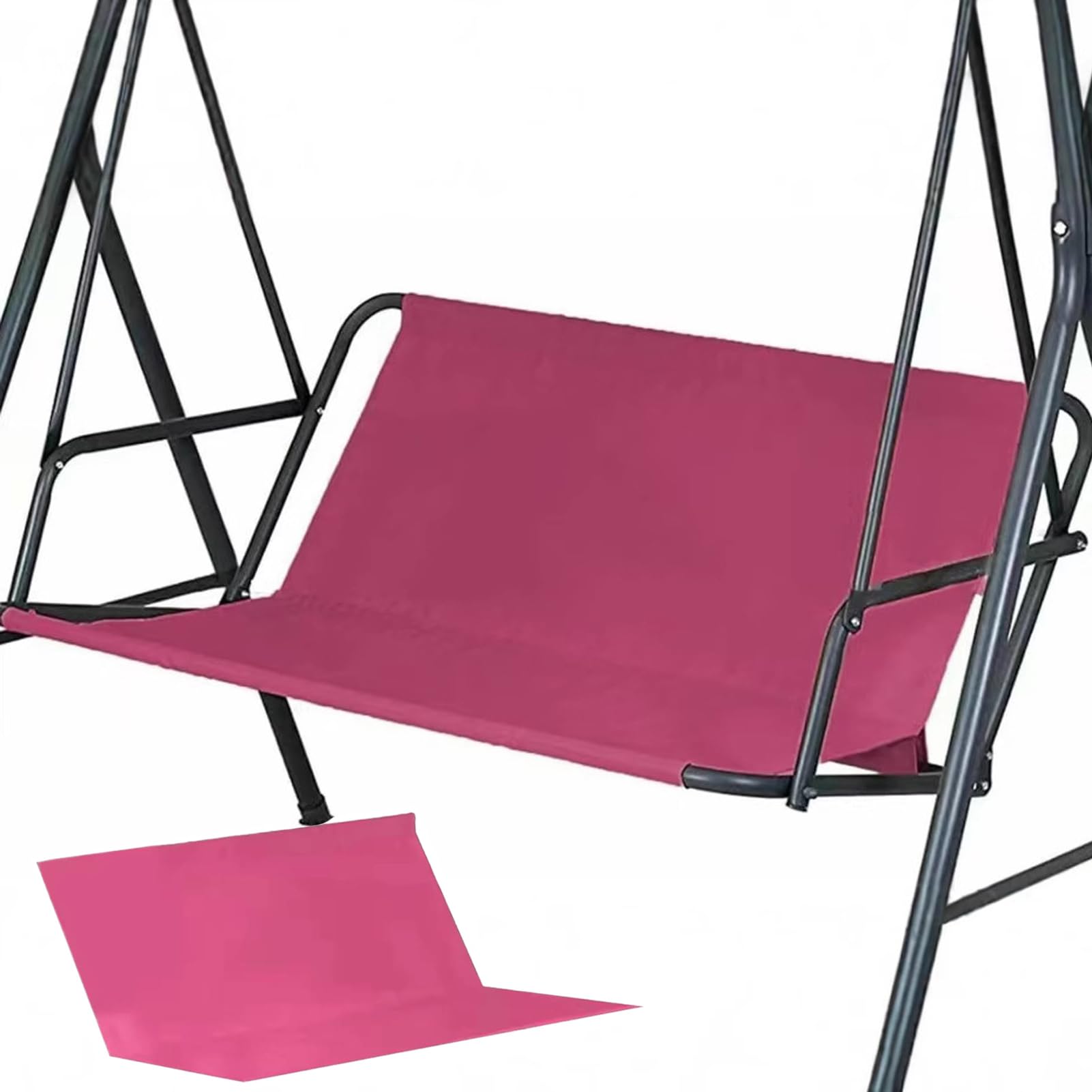 Funda para asiento de columpio impermeable Oxford 600D duradera para banco de patio