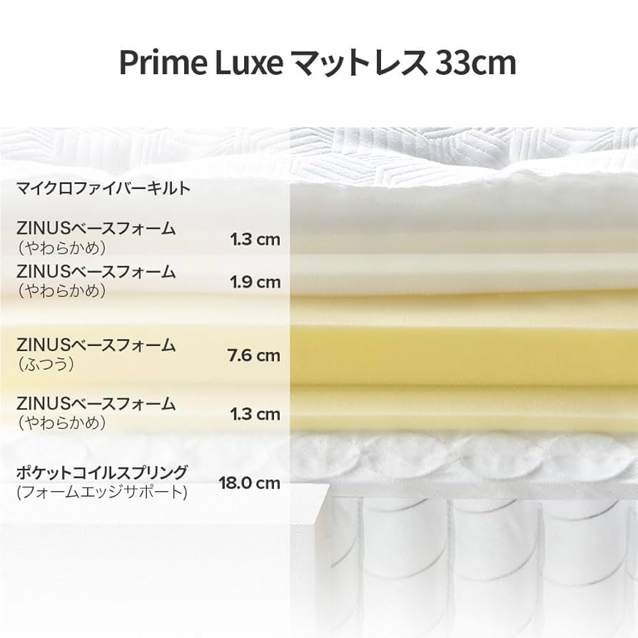 クイーンサイズ ベッド マットレス メモリフォーム ZINUS Amazon.co.jp: Zinus ポケットコイル ハイブリッド マットレス