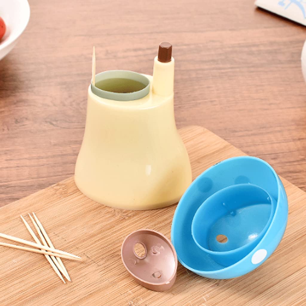 Zahnstocherspender, Zahnstocherbox, modischer, kreativer Halter in Pilzform, niedlicher Behälter, Pop-Up-Automatik-Dekoration