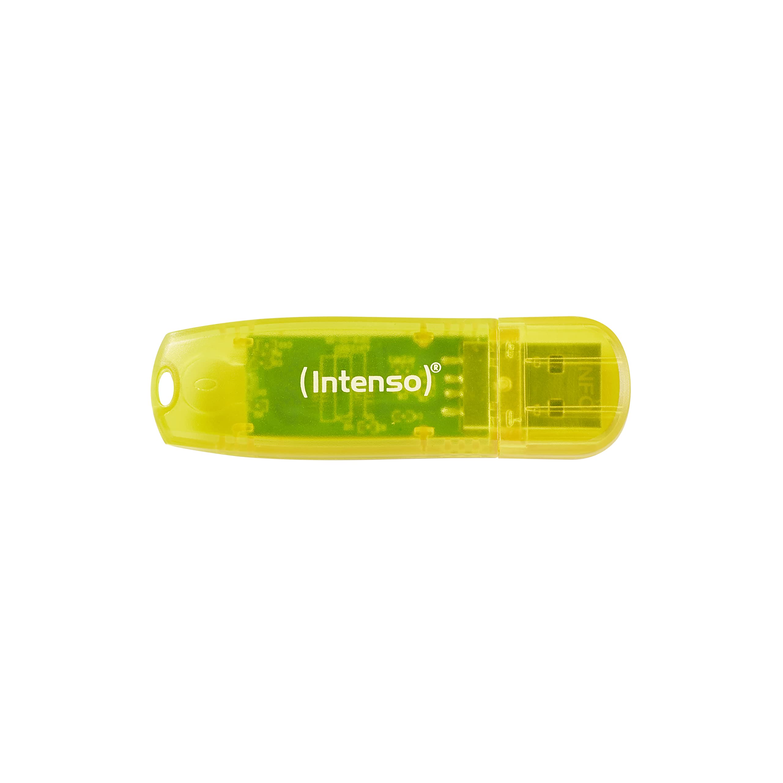Intenso Clé USB 32 GB Rainbow Line, Noir, Rouge, Jaune USB 2.0, 3 pc(s) (Lot de 2)