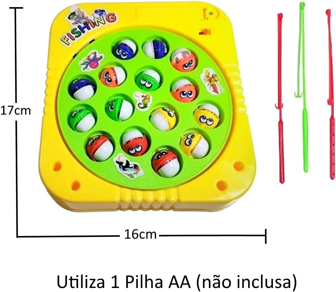 Jogo Pega Peixe Pesca Pesca Maluca Pescaria Infantil