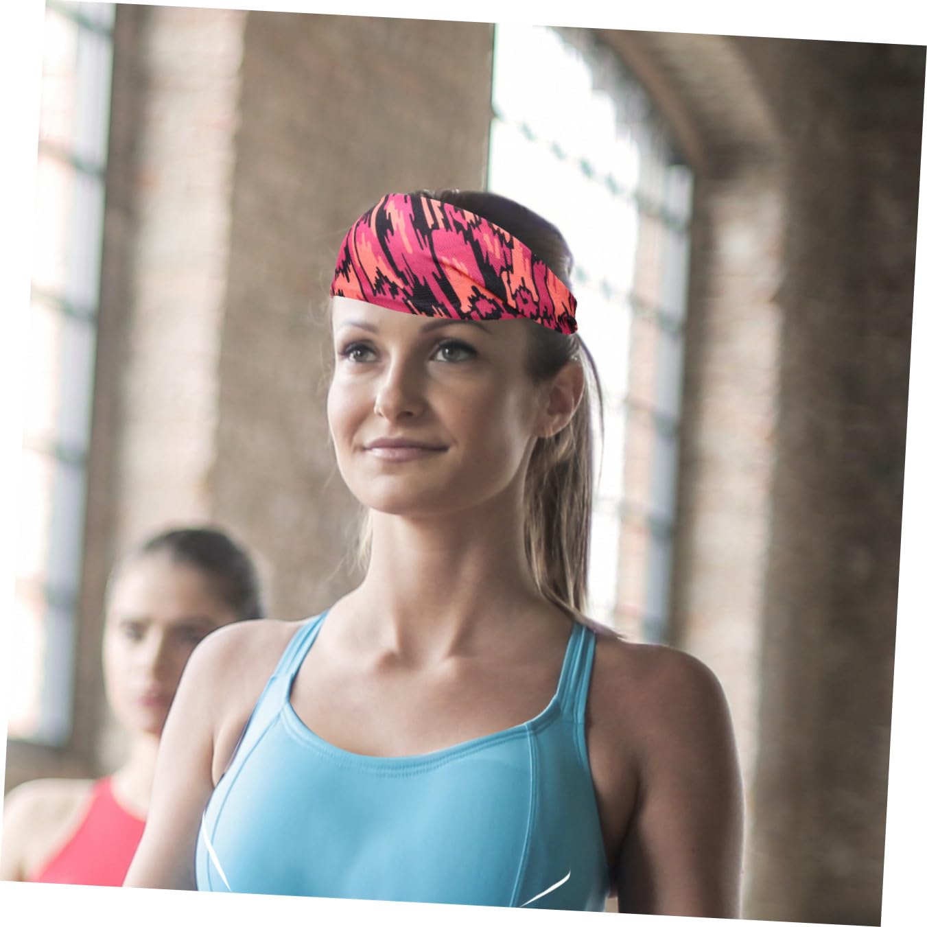 ibasenice Bandana Sportiva Per Il Sudore Fascia Yoga Fasce Per L'allenamento Impacco Per La Testa Del Sudore Esecuzione Della Fascia Fasce Atletiche Fibra Di Poliestere
