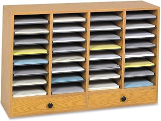 Safco Products Wood Adjustable Literature Organizer, 32 Comp Price In India