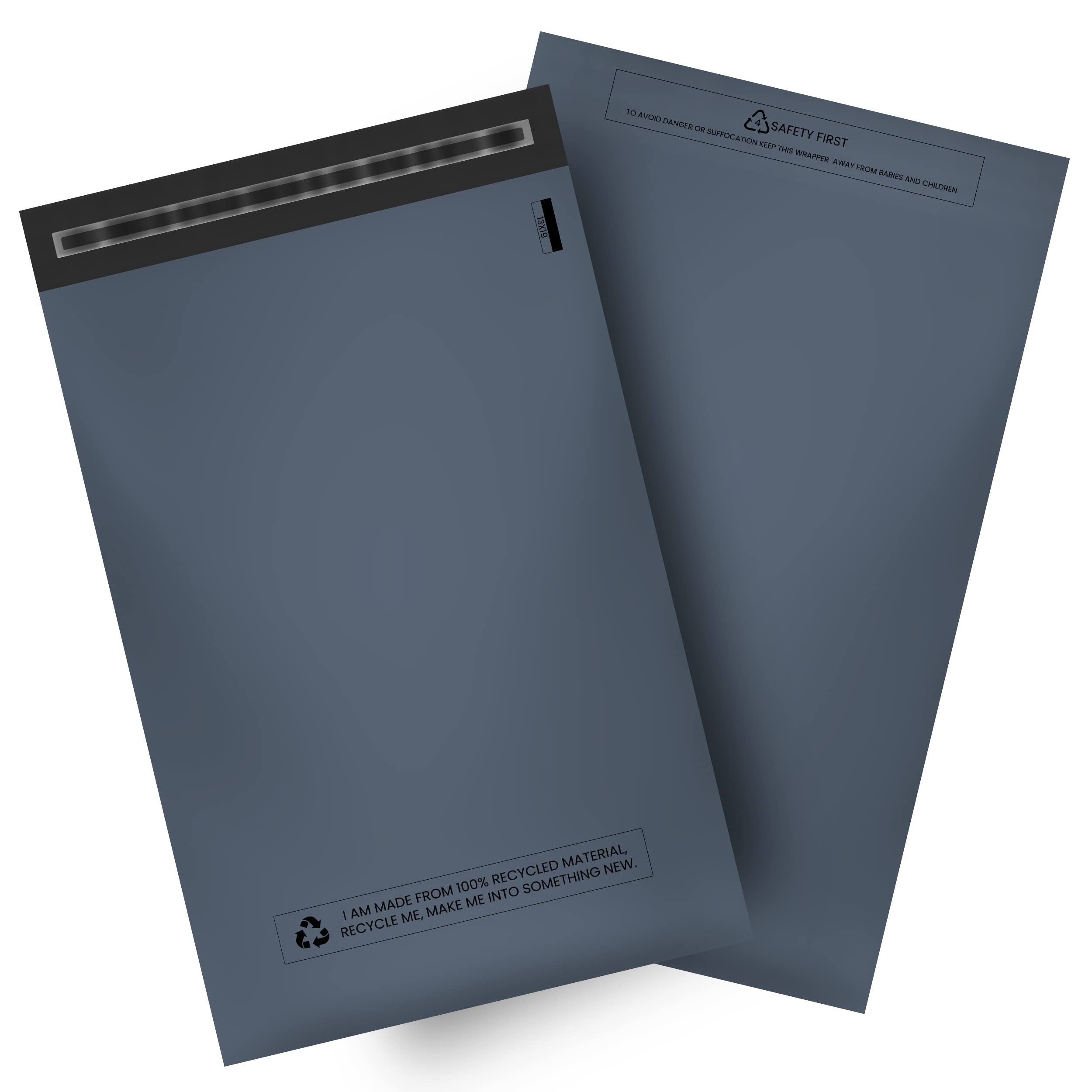 DVIVA 200pcs Postage Bags, 13"x19" | Medium Poly Mailing Bags for Parcels & Clothes — image 1