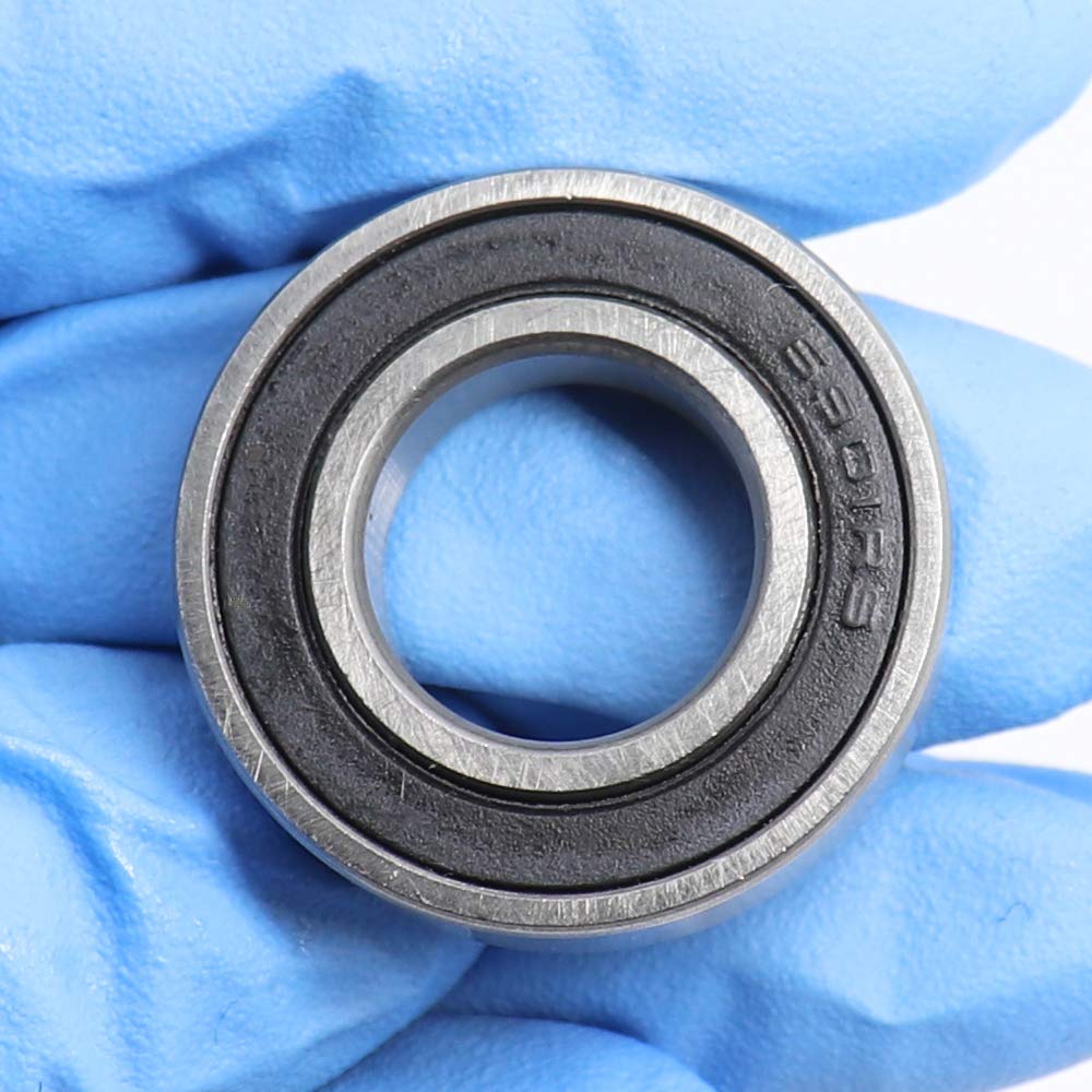 6901-2RS Deep Groove Ball Bearing 12x24x6mm,61901RS 6901RS Double Rubber Sealed Bearings (Pick of 10)