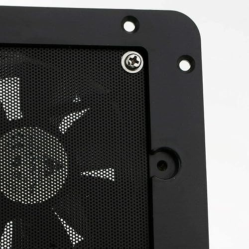 Miniatura 3 de Unifizz Rejilla de ventilación lateral Ventilación Ventilación Rejilla de ventilación Autocaravana Remolque Rejilla de Aire 12V