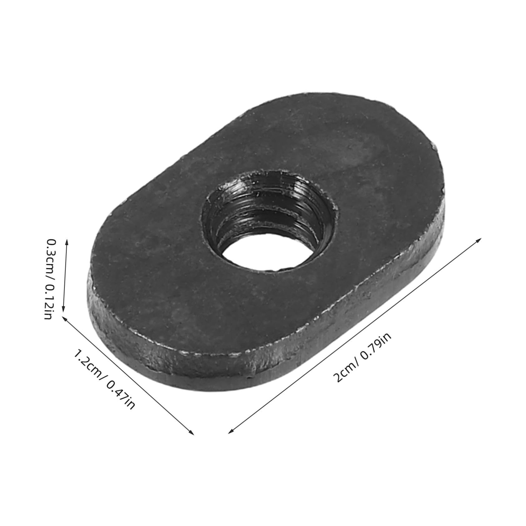 PRETYZOOM 25pcs Simple Nut Block Sliding T- Nut Metal Hardware T-nut T-Nuts T Slot Drop-in Bolts Post-Install T-nut T-Shaped Screw Connection Hardware Fasteners Connector Screws
